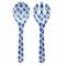 Le Cadeaux Salad Serving Set - Moroccan Blue Click to Change Image