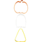 Wilton Pumpkin, Ghost and Candy Corn Cookie Cutter SetClick to Change Image