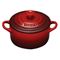 Le Creuset Mini Round Cocotte - Cerise - 8 oz. Click to Change Image