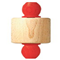 Linden Sweden Childrens Rolling Pin with Red Handle Click to Change Image
