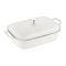 Staub Ceramic Rectangular Covered Baking Dish - Matte White Click to Change Image