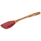 Staub Olivewood Handled Small Silicone Spatula - Grenadine Click to Change Image