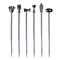 Prodyne Stainless Steel Legacy Picks - Set of 6  Click to Change Image