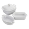 Staub Ceramic 4-piece Baker Set - WhiteClick to Change Image