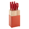 Now S 8-pc Knife Block Set - Grenada OrangeClick to Change Image