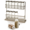 RSVP Stainless Steel Two-Tier Spice Rack with 12 Bottles  Click to Change Image