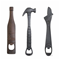 TAG Cast Iron Bottle Openers: Hammer, Wrench and BottleClick to Change Image