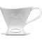 Melitta Signature Series Pour-Over 1 Cup Coffeemaker - White CeramicClick to Change Image