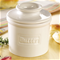 Cafe Collection Butter Bell Crocks - Matte White Click to Change Image