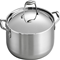 Tramontina Gourmet Stainless Steel Tri-Ply Clad 6-qt Covered Deep Saute / Braiser Click to Change Image