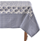 Mahogany Carnation Navy Rectangle Tablecloth, 60-inch x 90-inch Click to Change Image
