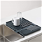 Joseph Joseph Flip-Up Drain Board with Foldable Dish Rack - GrayClick to Change Image