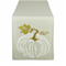 DII White Pumpkin Embroidered Table RunnerClick to Change Image
