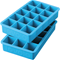 Tovolo Perfect Cube Silicone Ice Trays Set of 2 - Ice BlueClick to Change Image