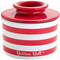L'Tremain Red Striped Butter Bell Crock Click to Change Image