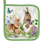 MDW Bunny Meadow PotholderClick to Change Image