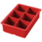 King Cube Ice Tray - RedClick to Change Image