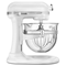 KitchenAid 6 Quart Professional 6500 Stand Mixer- Glass Bowl - Frosted Pearl Click to Change Image