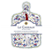 Le Cadeaux Cheese Board & Laguiole Cheese Knife Gift Set - Blue Rooster Click to Change Image
