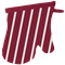 MUkitchen Apron -  Cabernet Stripe Click to Change Image
