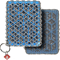 Knapp Combo Chainmail Cast Iron Scrubber with Silicone Core - BlueClick to Change Image