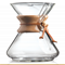 Chemex 10-Cup Classic Series Glass Coffee MakerClick to Change Image
