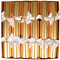 Caspari Solid Gold Celebration Crackers - 6 Per Box Click to Change Image