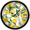 Michel Design Works Lemon Basil Kitchen Clock Click to Change Image