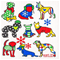 Swedish Treasures Wet-It Swedish Dishcloths - Cold Dogs Click to Change Image