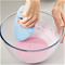 Joseph & Joseph Fin Silicone Bowl Scraper with Integrated Foot Rest Click to Change Image