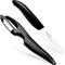 Kyocera Advanced Ceramic 3-inch Paring Knife with Vertical Double Edge Peeler - BlackClick to Change Image