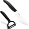 Kyocera Advanced Ceramic 4.5-inch Utility Knife with Y Peeler - Black Click to Change Image