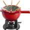 Zwilling Fondue Pot with Forks - Cherry RedClick to Change Image