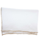 Metallic Trimmed Linen Napkin (White/Gold), Set of 4Click to Change Image