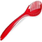 Gourmac Melamine 12.5" Pasta Spoon / Server - Red Click to Change Image