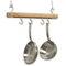 JK Adams Maple Hanging Bar Pot Rack - SmallClick to Change Image