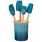 Le Creuset Craft Series 5-Piece Utensil Set with Crock - Marine Click to Change Image
