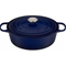 Le Creuset Indigo Signature 2.75-Qt Round French Oven with Stainless Knob Click to Change Image
