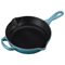 Le Creuset 9" Signature Cast Iron Skillet - CaribbeanClick to Change Image