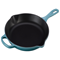 Le Creuset 10.25" Signature Cast Iron Skillet - Caribbean Click to Change Image