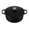 Le Creuset Signature 7.25-Qt Round Dutch Oven - Licorice Click to Change Image