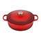 Le Creuset Signature Round Wide 6.75qt Dutch Oven - CeriseClick to Change Image