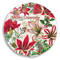 Michel Design Works Merry Christmas Melamine Serveware Large Round PlatterClick to Change Image