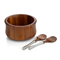 Nambe Nara Salad Bowl with Server Set Click to Change Image