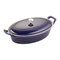 Staub Ceramic Oval Covered Baker - BlueClick to Change Image