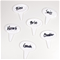 RSVP Oval Cheese Marker - Set Of 6Click to Change Image