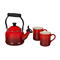 Le Creuset Demi Kettle and Mugs Set - CeriseClick to Change Image