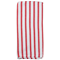 Railroad Stripe Kitchen Towel Set of 3 - RedClick to Change Image