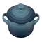 Le Creuset Mini Round Cocotte -Marine 8 oz. Click to Change Image