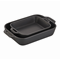 Staub Ceramic Rectangle Baking Dish Set, Matte Black - Set of 2Click to Change Image